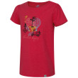 T-shirt dziecięcy Hannah Migella czerwony GeraniumMel