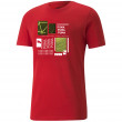 Koszulka męska Puma Graphic Tee czerwony red