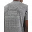 Męska koszulka Icebreaker Tech Lite II SS Tee Mountain Sunset