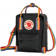 Torba naramienna Fjällräven Kånken Rainbow Sling czarny Black-Rainbow Pattern