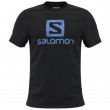 Koszulka męska Salomon Outlife Logo Ss Tee M czarny Black