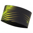 Opaska Buff Coolnet UV+ Headband czarny/żółty OpticalYellowFluor