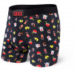 Bokserki Saxx Ultra Boxer Brief Fly czarny BlackSoyHappy