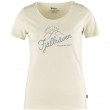 Koszulka damska Fjällräven Sunrise T-shirt W biały Chalk White