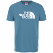 Koszulka męska The North Face Easy Tee przezroczysty niebieski MallardBlue