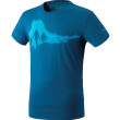 Koszulka męska Dynafit Graphic Co M S/S Tee jasnoniebieski Poseidon