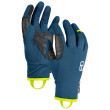 Rękawiczki męskie Ortovox Fleece Light Glove M niebieski petrol blue