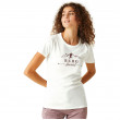 Koszulka damska Regatta Wmn Fingal Slogan biały