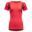 Koszulka damska Devold Hiking Woman T-shirt łososiowy Poppy/Beetroot