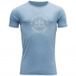 Koszulka męska Devold Original Man Tee jasnoniebieski GlacierMelange