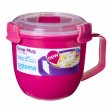 Kubek Sistema Small Soup Mug Color różowy