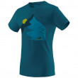 Koszulka męska Dynafit Artist Series Co T-Shirt niebieski Reef/Descent