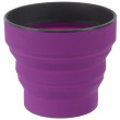 Składany kubek LifeVenture Silicone Ellipse Mug fioletowy purple