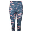 Legginsy damskie 3/4 Dare 2b Influential 3/4 niebieski/różowy PwderPnkCamo