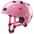 Dziecięcy kask rowerowy Uvex Kid 3 różowy PinkHeart