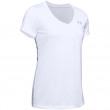 Damska koszulka Under Armour Tech SSV - Solid 2023 biały White / / Metallic Silver