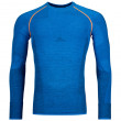Męska koszulka Ortovox 230 Competition Long Sleeve niebieski JustBlue