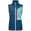 Kamizelka damska Ortovox Berrino Vest W niebieski petrol blue