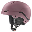 Kask narciarski Uvex Wanted fioletowy bramble - black stripes mat