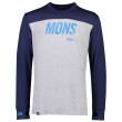 Męska koszulka Mons Royale Yotei Tech LS szary/niebieski Navy/GrayMarl