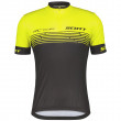 Męska koszulka kolarska Scott M's RC Team 20 SS czarny/żółty black/sulphur yellow