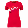 Koszulka damska La Sportiva Square T-Shirt W czerwony Garnet