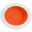 Talerz Omada Eat Pop Soup plate 23,5 x 4,5 pomarańczowy Arancio