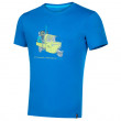 Koszulka męska La Sportiva Ape T-Shirt M niebieski/żółty Electric Blue