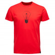 Koszulka męska Black Diamond M SS BD IDEA TEE czerwony Hyper Red