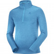 Męska bluza Salomon Essential Lightwarm Seamless niebieski BarrierReef