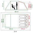 Namiot rodzinny Coleman MacKenzie Blackout 4