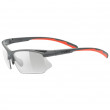 Okulary przeciwsłoneczne Uvex Sportstyle 802 Vario szary/pomarańczowy