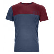 Męska bielizna termoaktywna Ortovox 150 Cool Logo T-Shirt ciemnoniebieski NightBlue