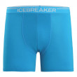 Męskie bokserki Icebreaker Mens Anatomica Boxers niebieski/jasnoniebieski Geo Blue