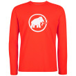 Koszulka męska Mammut Logo Longsleeve Men czerwony spicy