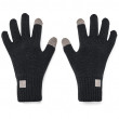 Rękawiczki damskie Under Armour Halftime Gloves czarny Black/Pewter/Ghost Gray