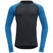 Koszulka męska Devold Expedition Man Shirt czarny/niebieski Skydiver/Ink