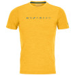 Męska koszulka Ortovox 120 Cool Tec Icons T-Shirt M żółty YellowstoneBlend