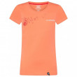 Koszulka damska La Sportiva Windy T-Shirt W 2021 różowy Flamingo