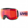Gogle narciarskie Uvex Downhill 2100 CV czarny/fioletowy black shiny SL/scarlet-orange