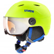 Kask narciarski Uvex Junior Visor Pro żółty NeonYellowMat