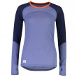 Damska koszulka Mons Royale Bella Tech LS niebieski/fioletowy BlueVelvet