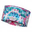 Opaska Buff Coolnet UV+ Headband turkusowy/bordowy dogun multi