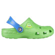 Sandały dziecięce Coqui Little Frog zielony/niebieski Lime/Royal
