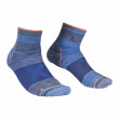 Skarpety męskie Ortovox Alpinist Quarter Socks M szary/niebieski DarkGray