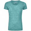 Damska koszulka Ortovox 150 Cool Clean Ts W jasnoniebieski ice waterfall blend