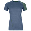 Damska koszulka Ortovox W´s 120 Cool Tec FF TS niebieski Nightblueblend