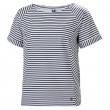 Koszulka damska Helly Hansen W Thalia T-Shirt biały/niebieski 598 Navy Stripe