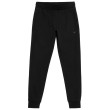 Męskie spodnie dresowe 4F Trousers M0943 czarny DEEP BLACK