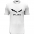 Koszulka męska Salewa Solidlogo Dri-Rel M S/S Tee biały 0010 - white